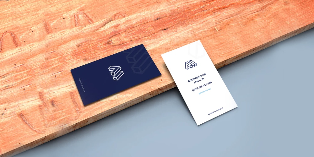 100 Free Business Card Mockups Psd Css Author