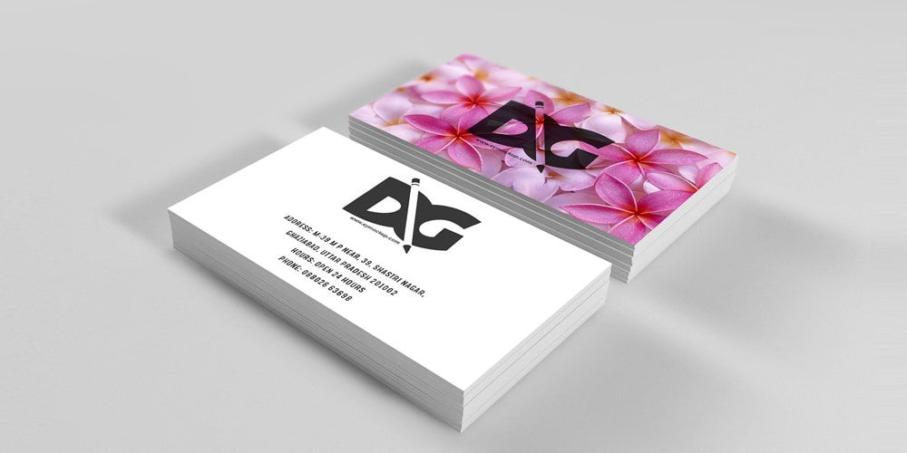 100 Free Business Card Mockups Psd Css Author