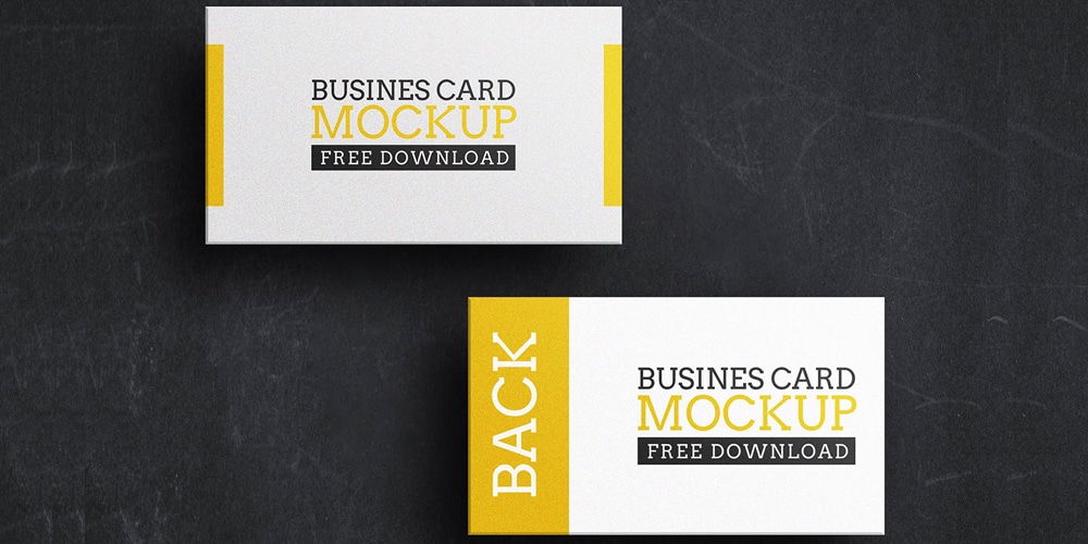 Download 100+ Free Business Card Mockup PSD » CSS Author