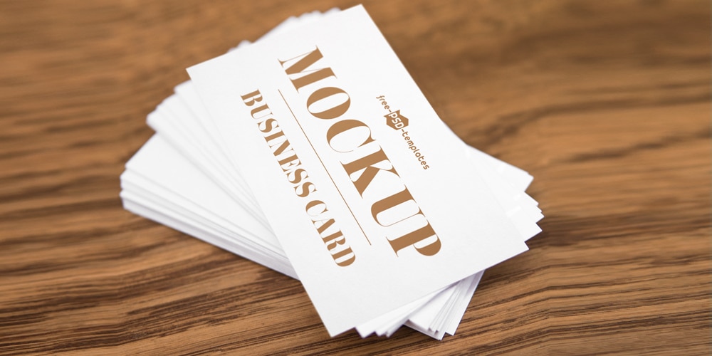 Download 100+ Free Business Card Mockup PSD » CSS Author