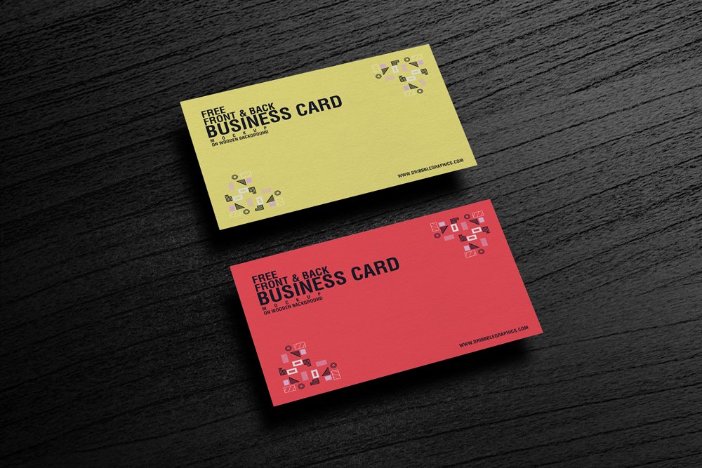 Download 100+ Free Business Card Mockup PSD » CSS Author