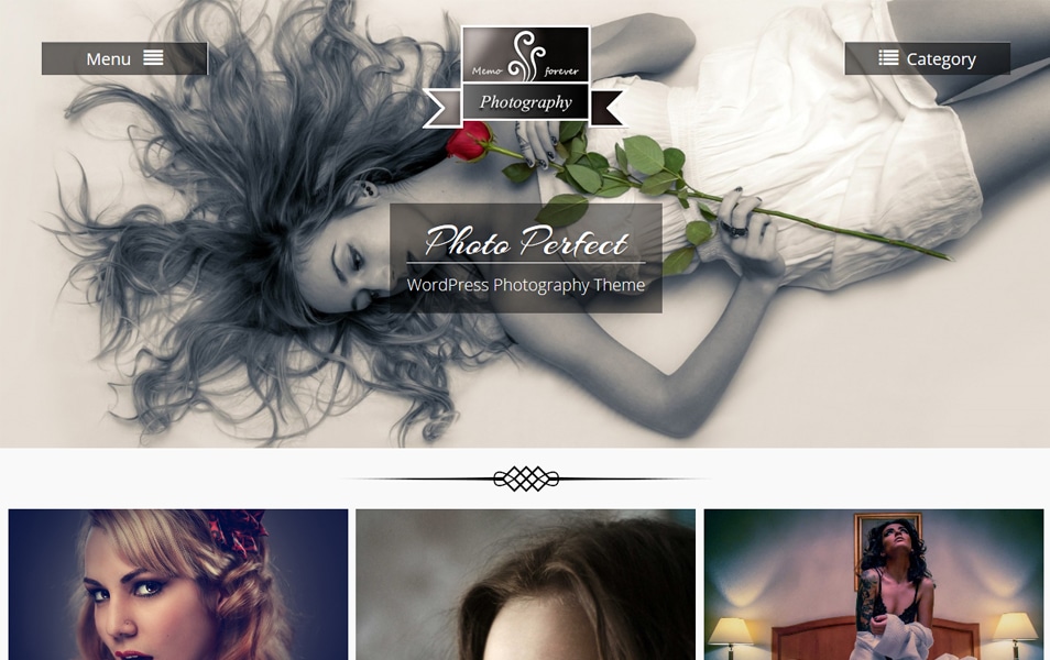 Photo Perfect Responsive WordPress Theme