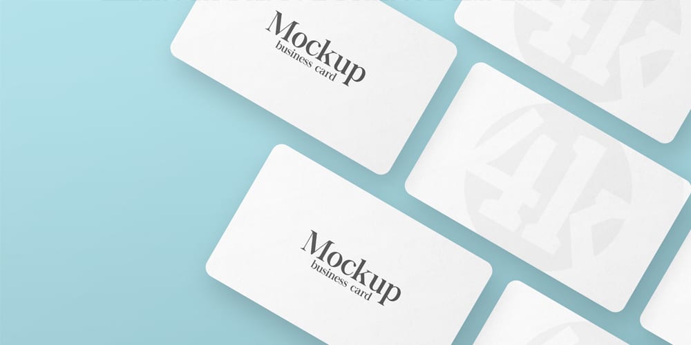 Download 100 Free Business Card Mockups Psd Css Author