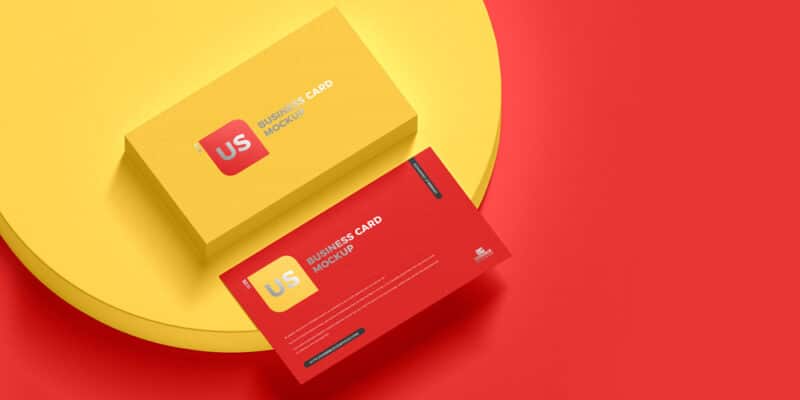 100+ Free Business Card Mockups PSD » CSS Author