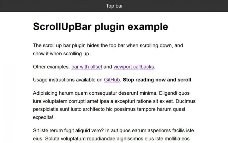 75+ Best JQuery Scrolling Plugins For sites » CSS Author