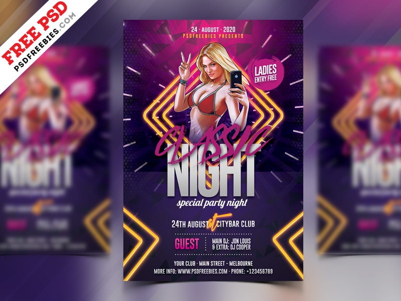 Best Free Flyer Templates PSD » CSS Author