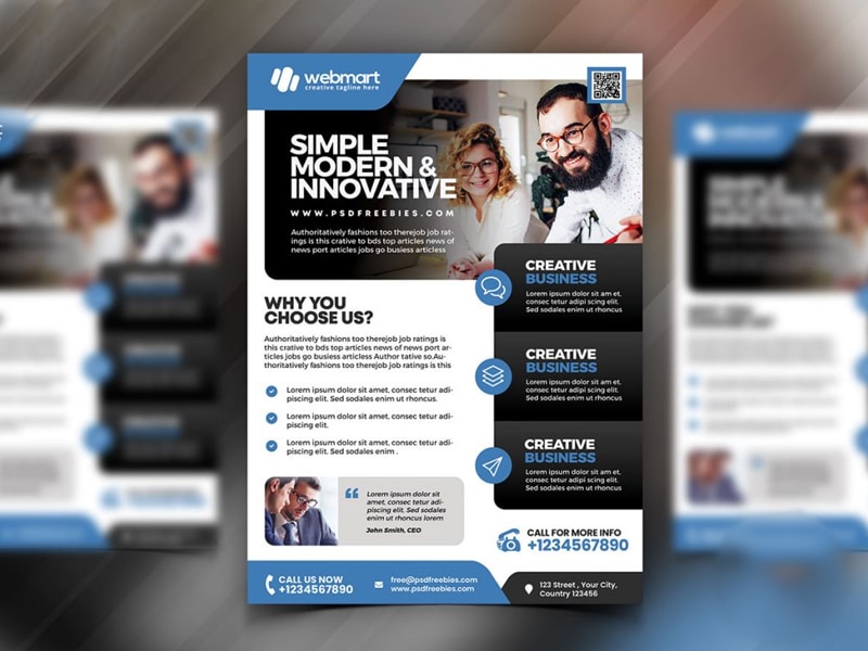 Best Free Flyer Templates Psd Css Author