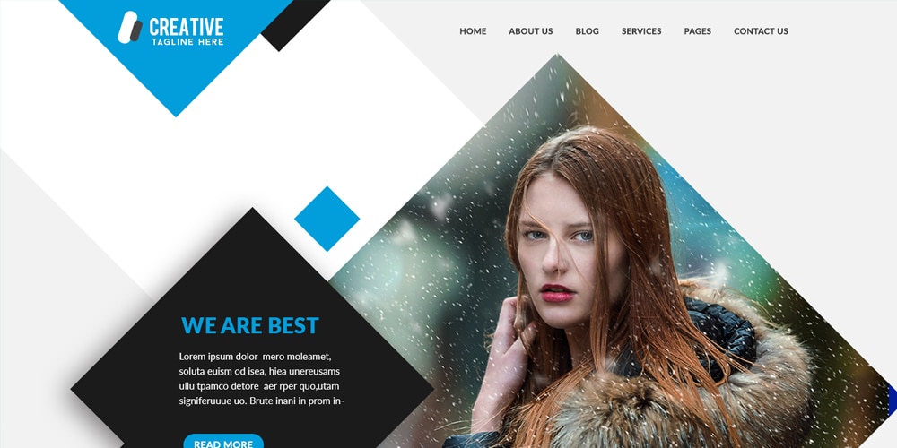 Download Free Web Templates Css Author PSD Mockup Templates