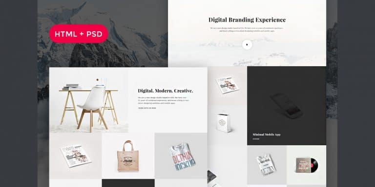 Free Portfolio Website Templates (PSD & HTML)» CSS Author