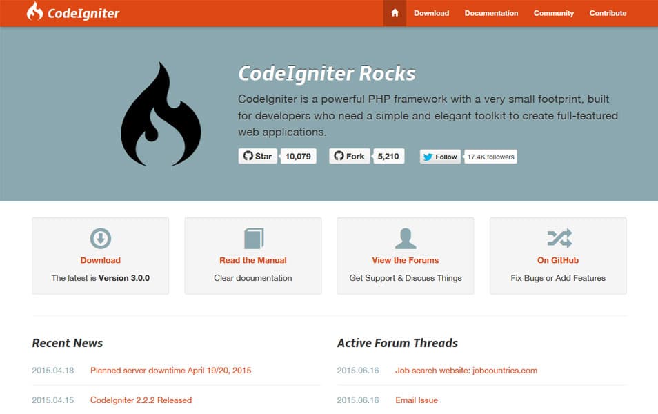 CodeIgniter