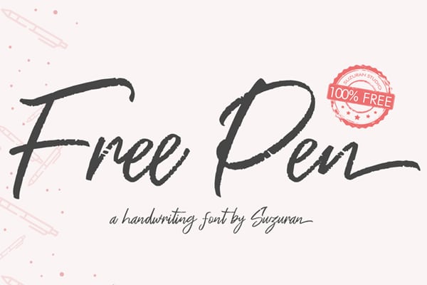 Best Free Hand Drawn Fonts Css Author