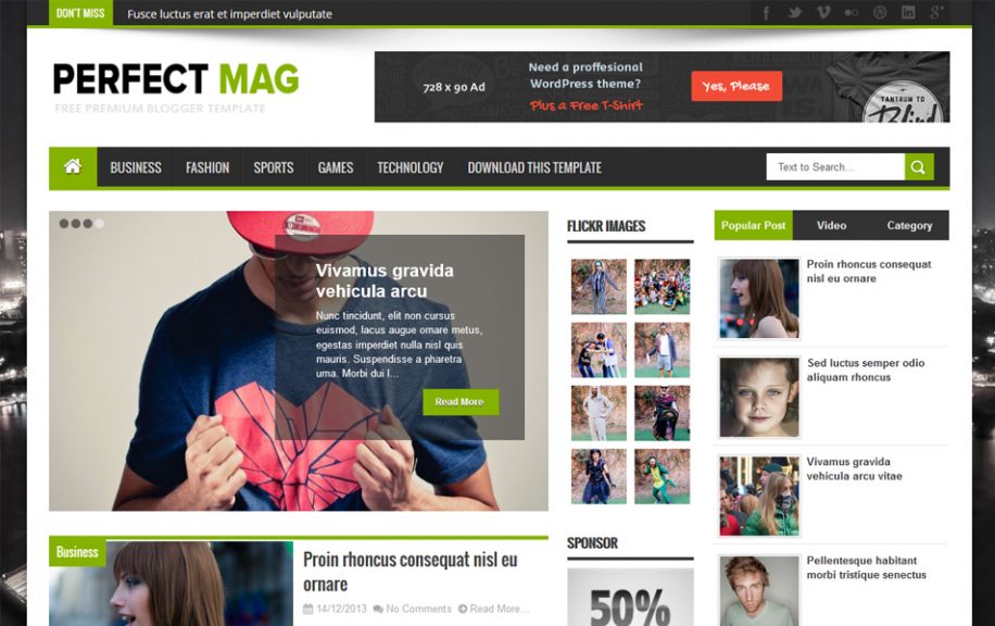 250 Best Free Responsive Blogger Templates 2019CSS Author Web Design