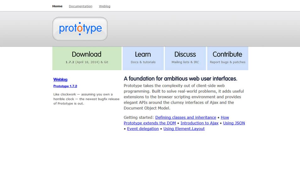 Image result for Prototype JavaScript Framework