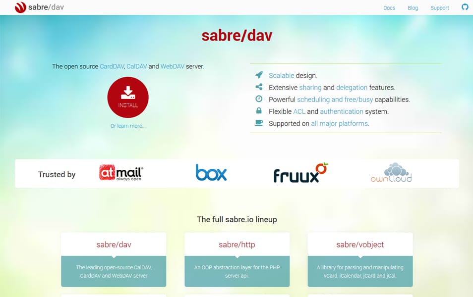 SabreDAV