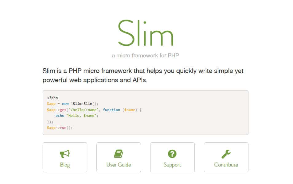 Slim Framework