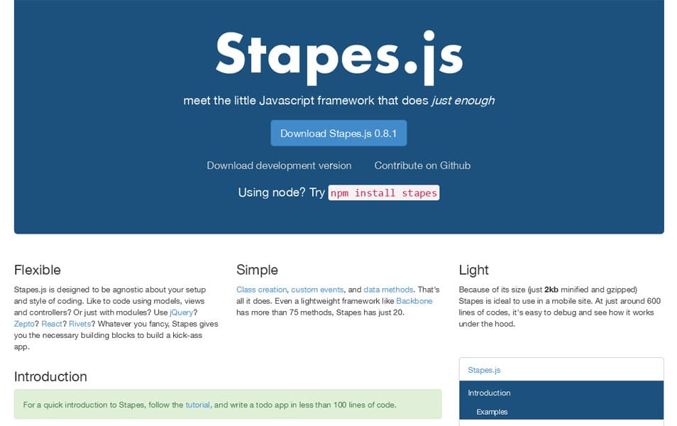 100 Javascript Frameworks For Web Developers