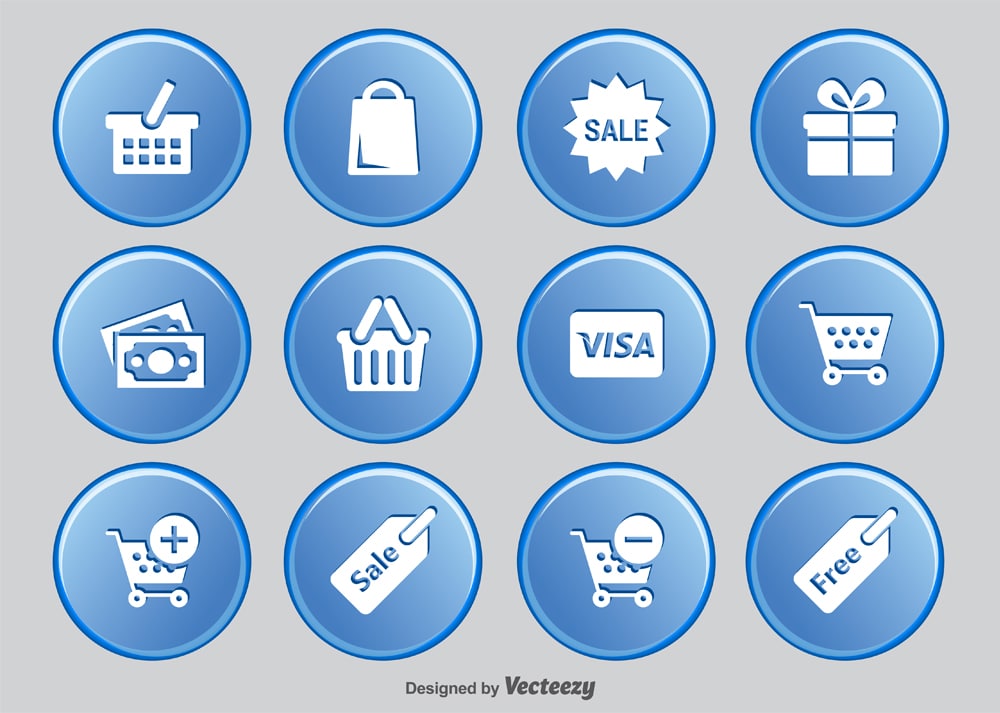 Latest Free E-commerce icon sets » CSS Author