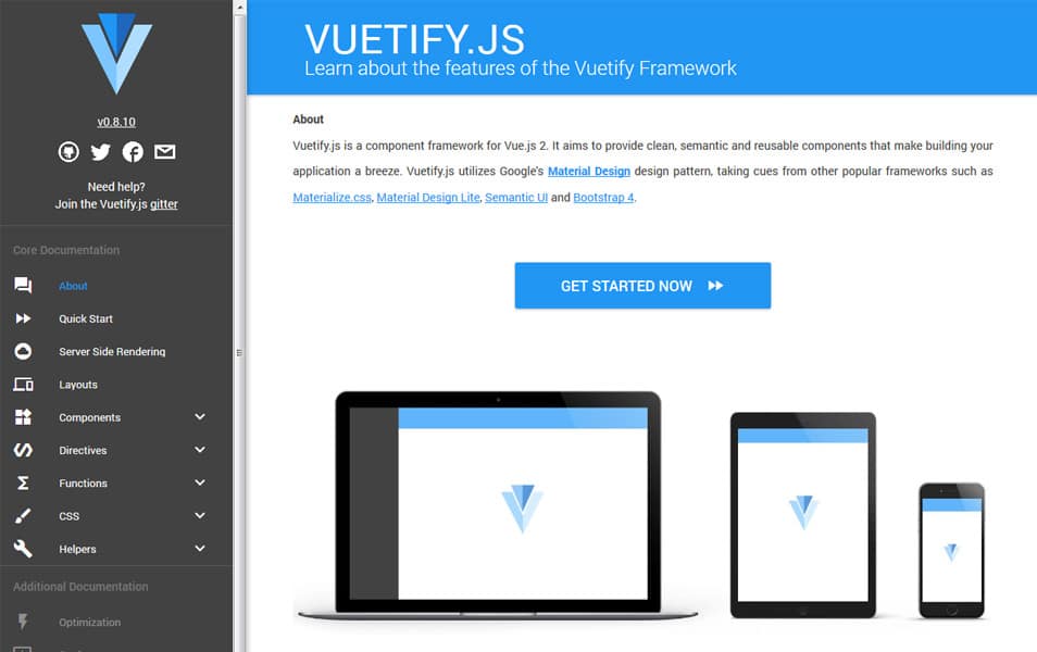 25+ Best Material Design Frameworks » CSS Author