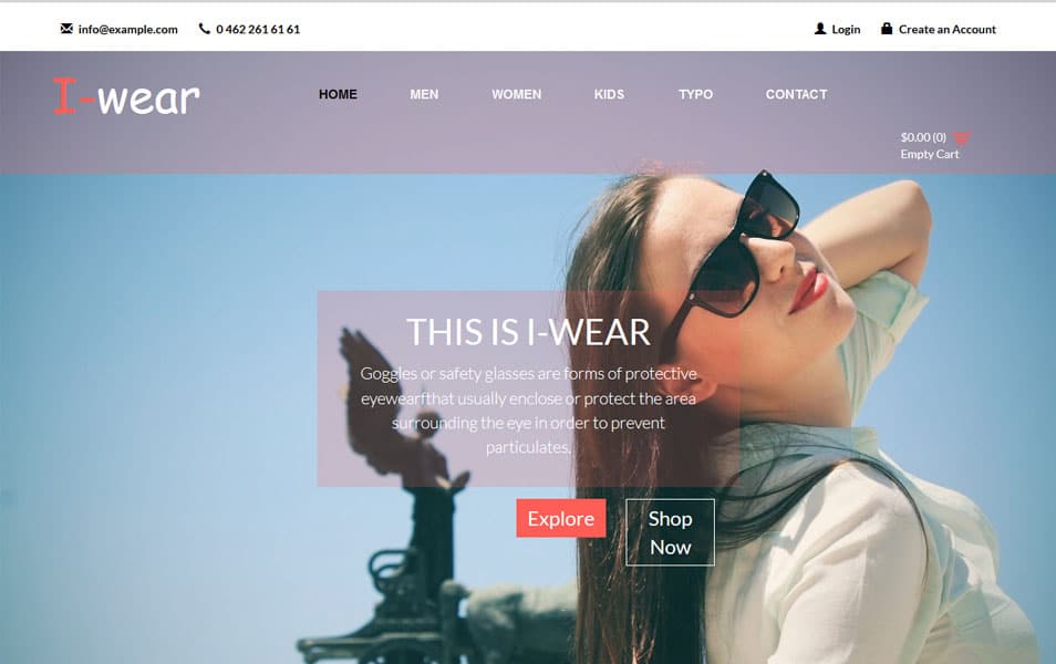 Urban Clothing Website Template