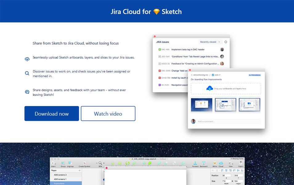 JIRA Cloud for Sketch