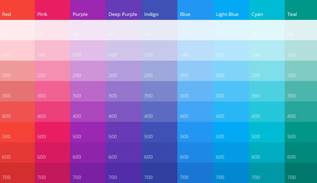 Tools For Generating Material Design Color Palettes » CSS Author