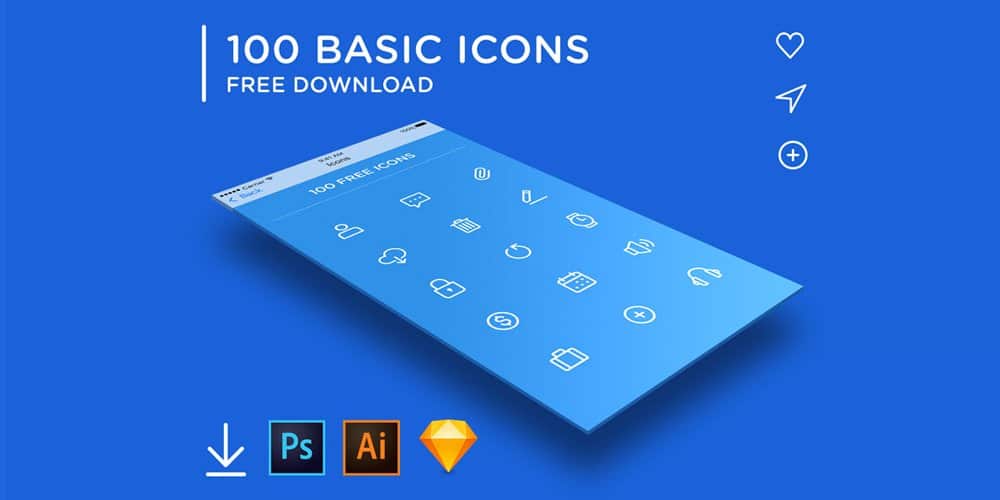 100 Basic Icons