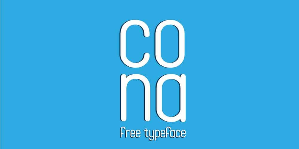 Cona Typeface