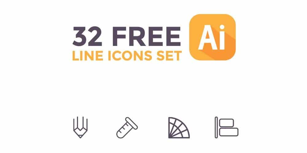 Free Line Icons Vector