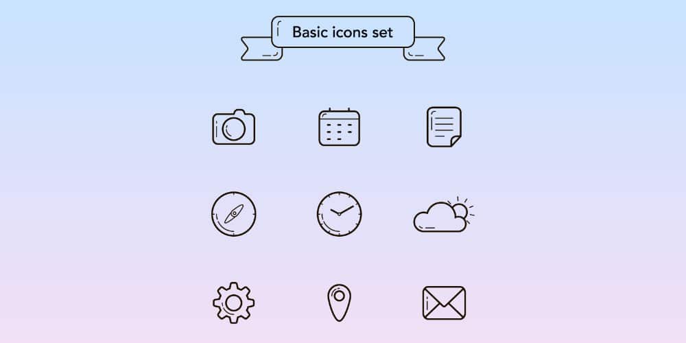 رایگان-UI-عمومی-خطی-آیکن