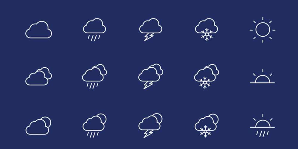 Weather Vector Icons