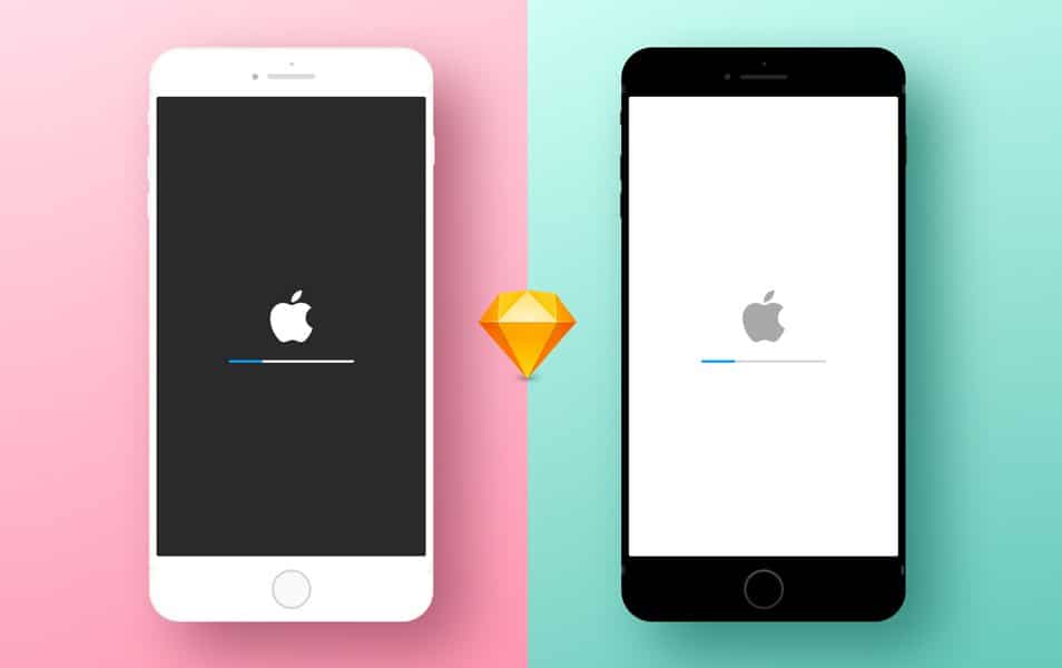 Minimal iPhone Device Mockup