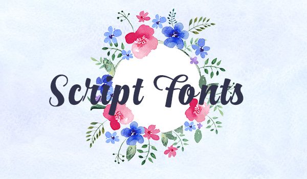 Best script Fonts