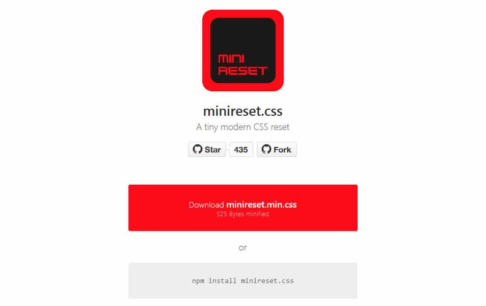 MiniReset.css