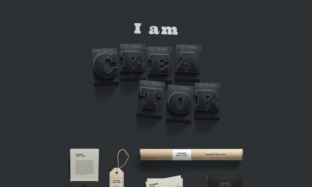 Download I Am Creator Mockup Free / I am Creator / Perspective 2 ...