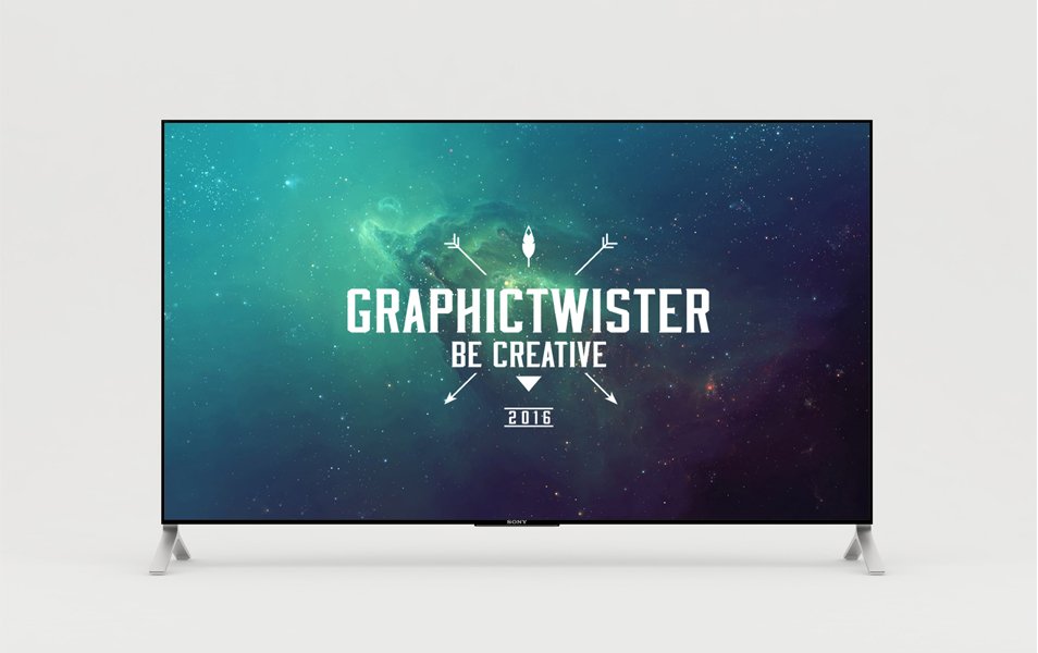 4K TV MOCKUP