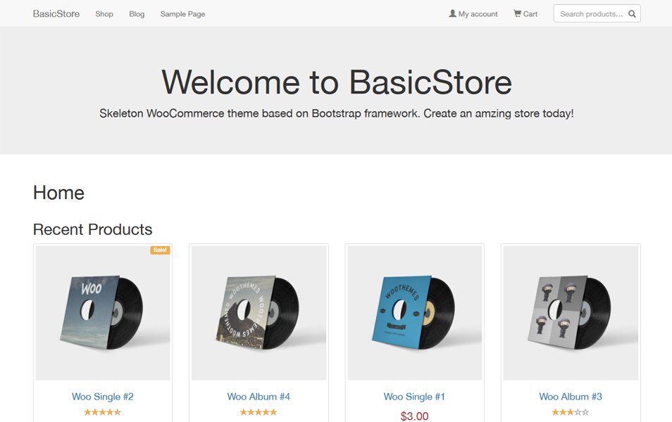 BasicStore Responsive WordPress Theme