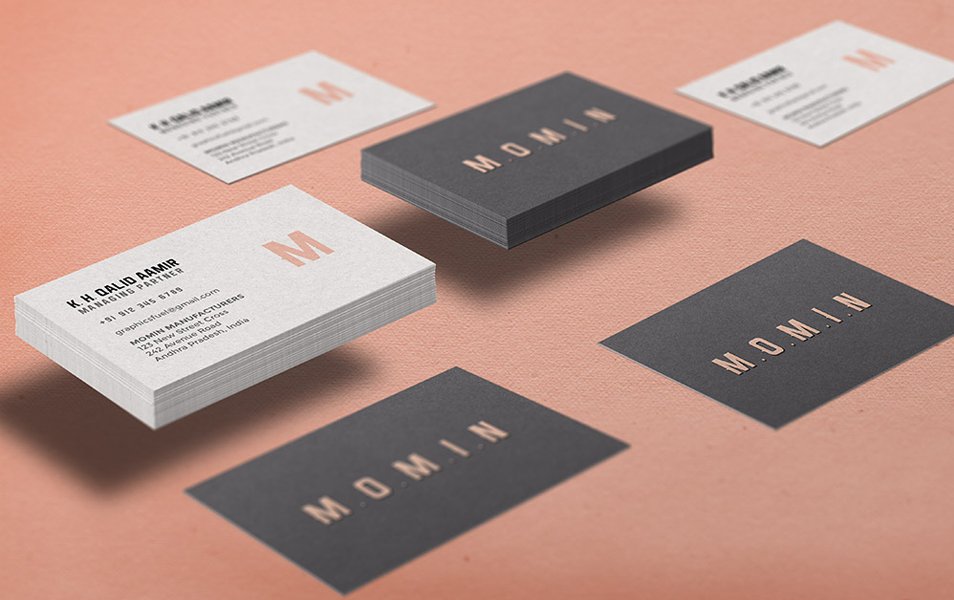 Business Card Mockup PSD