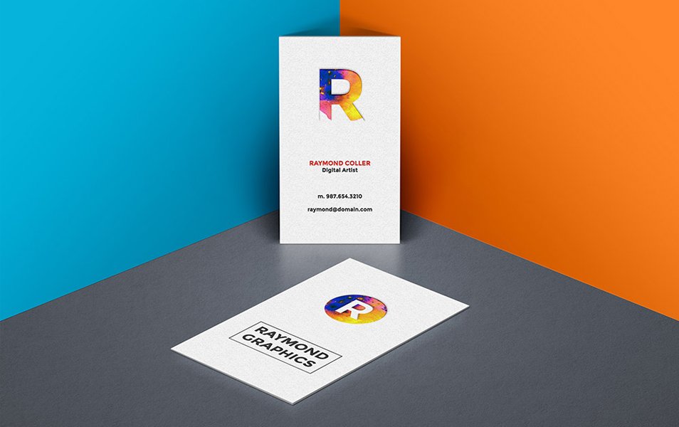 Business Card Mockup PSD Template