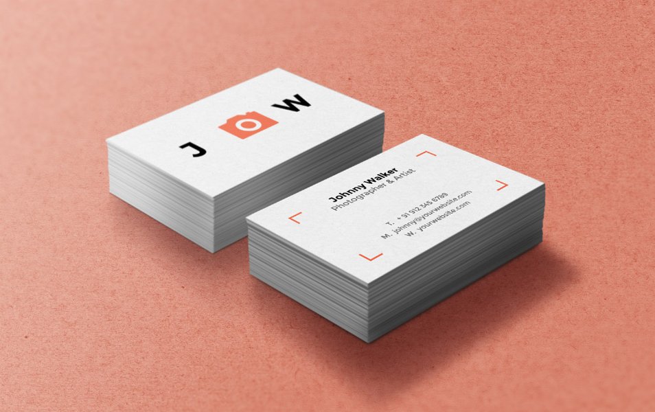 Business Cards Mockup PSD