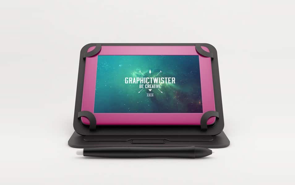 Color Tablet Mockup