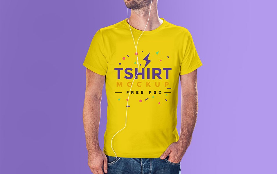 Free Tshirt Mockup PSD