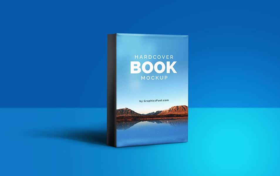 Hardcover Book Mockup PSD