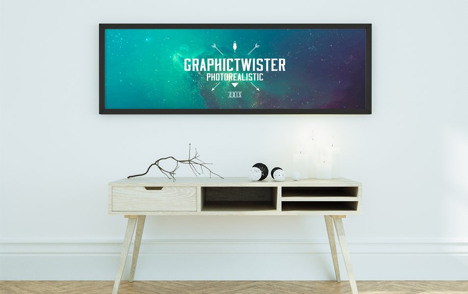 Panoramic Photo Mockup