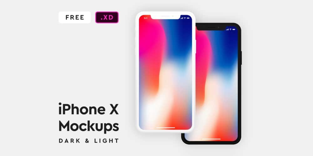 adobe xd iphone template free