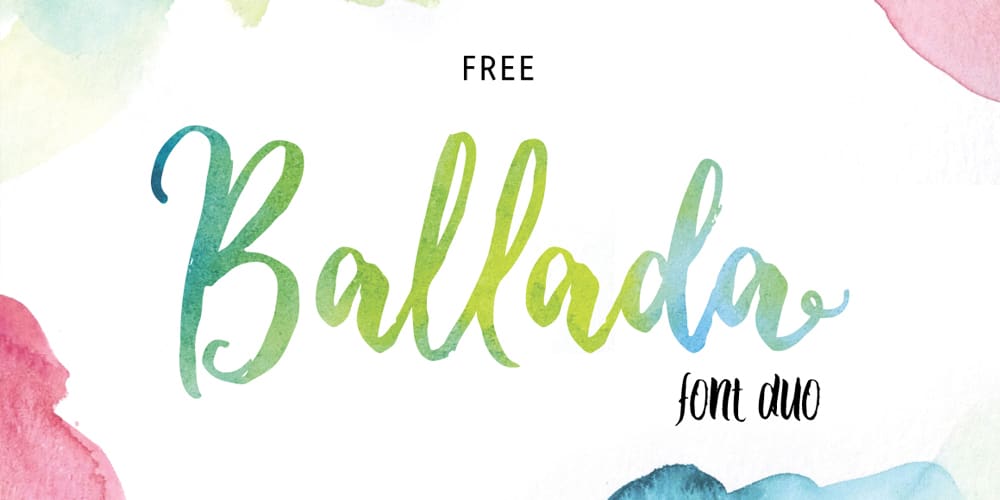 Free Ballada Font Duo
