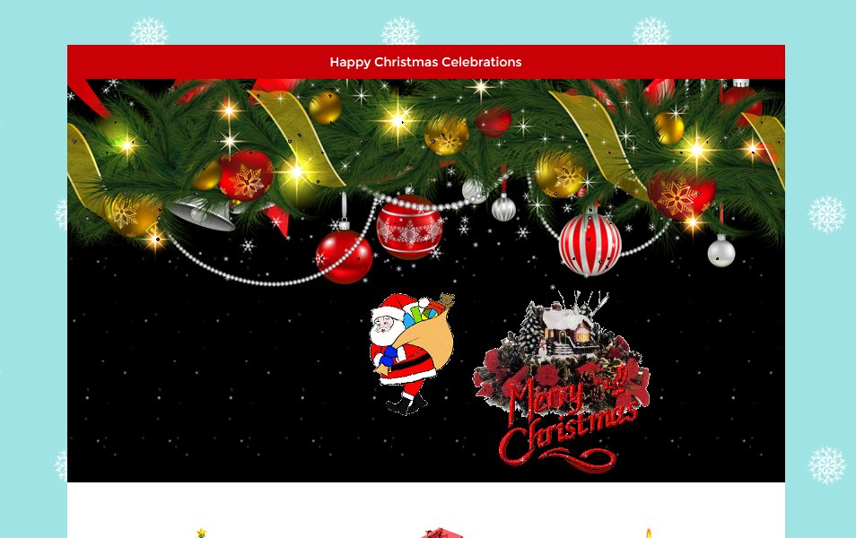 کریسمس مبارک الگو خبرنامه ایمیل پاسخگو