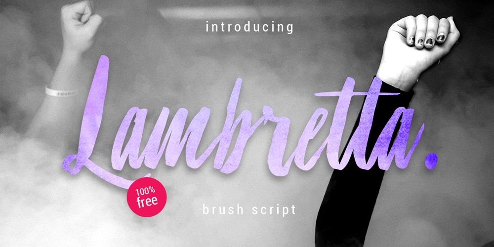 Lambretta Brush Script Typeface