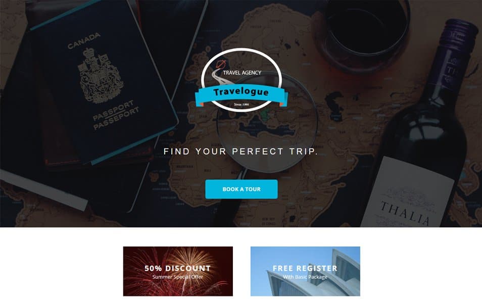 Travelogue a Newsletter Responsive Email Template