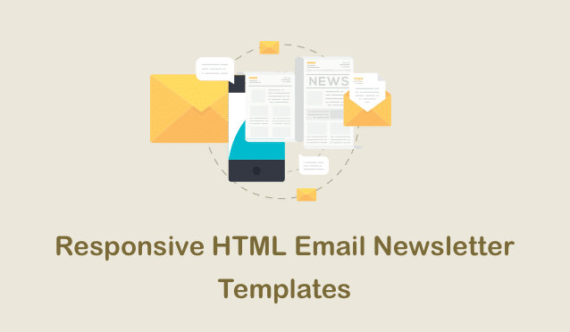 60 responsive html email newsletter templates css author