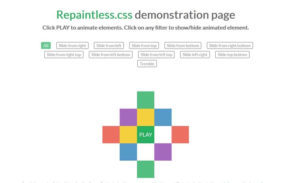 Repaintless.css